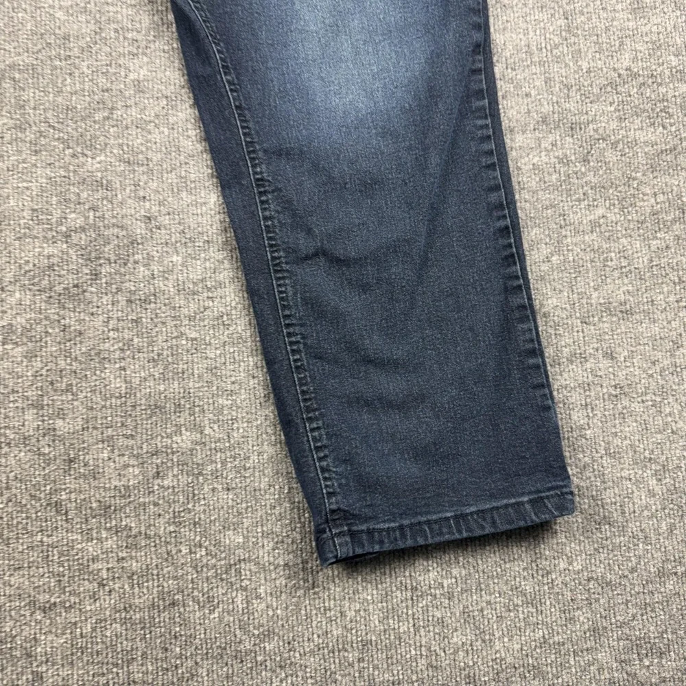 Six Lincoln Jeans Mens 48 Blue Slim Fit Stretch‎ Denim Straight Leg Big & Tall